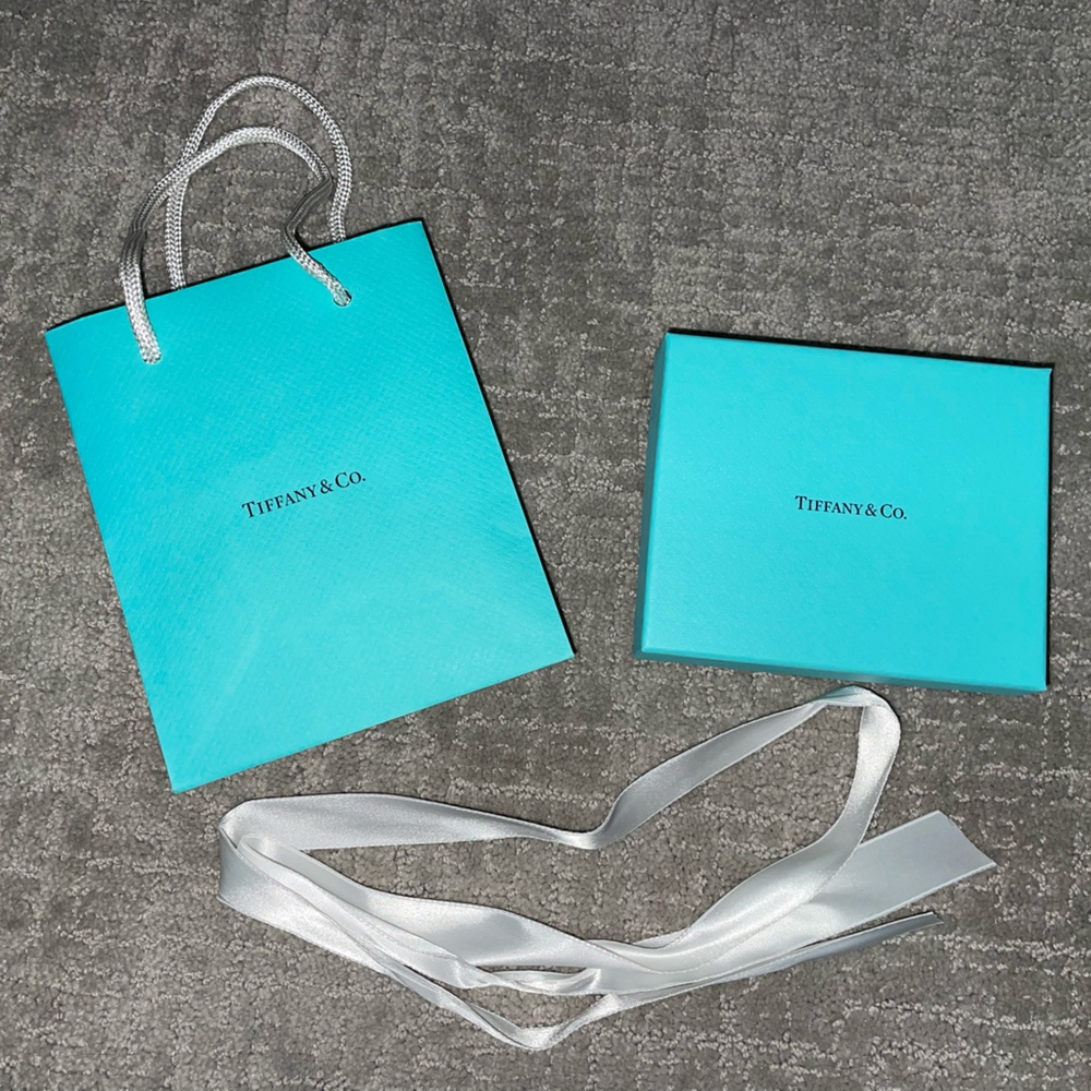 Tiffany & Co. gift bag and box set